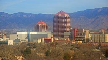 Weather camera view of KOB-TV.