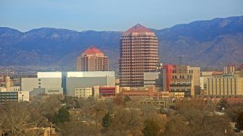 Weather camera view of KOB-TV.