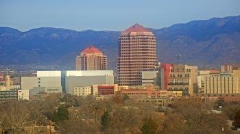 Weather camera view of KOB-TV.