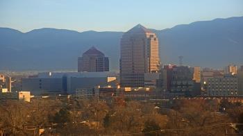 Weather camera view of KOB-TV.