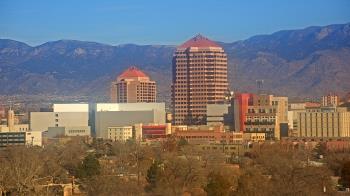 Weather camera view of KOB-TV.
