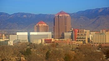 Weather camera view of KOB-TV.