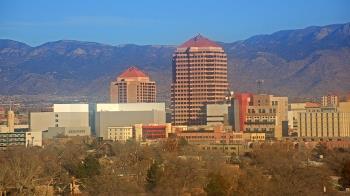 Weather camera view of KOB-TV.