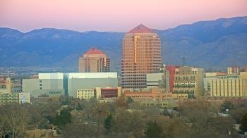 Weather camera view of KOB-TV.