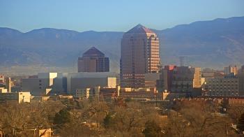 Weather camera view of KOB-TV.