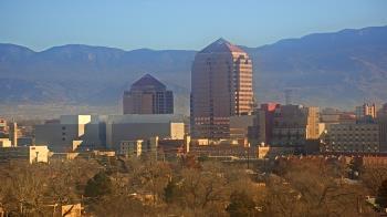 Weather camera view of KOB-TV.