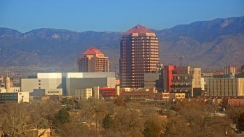 Weather camera view of KOB-TV.