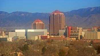 Weather camera view of KOB-TV.