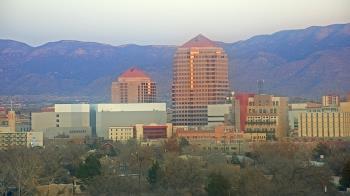 Weather camera view of KOB-TV.