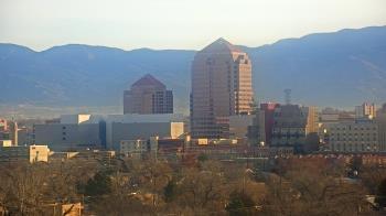 Weather camera view of KOB-TV.