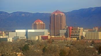 Weather camera view of KOB-TV.