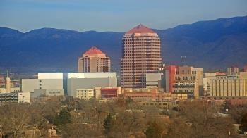 Weather camera view of KOB-TV.