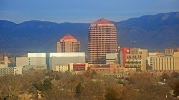 Weather camera view of KOB-TV.