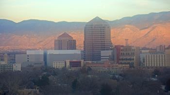 Weather camera view of KOB-TV.