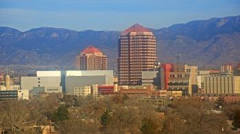 Weather camera view of KOB-TV.