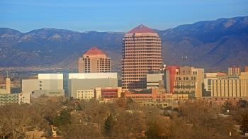 Weather camera view of KOB-TV.