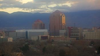 Weather camera view of KOB-TV.