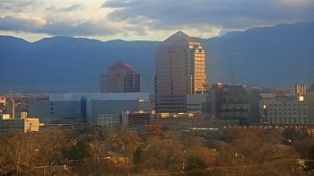 Weather camera view of KOB-TV.