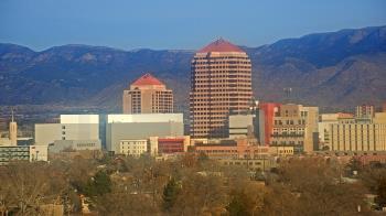 Weather camera view of KOB-TV.