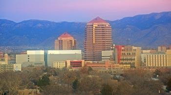 Weather camera view of KOB-TV.