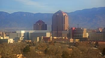 Weather camera view of KOB-TV.