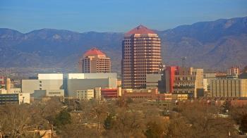 Weather camera view of KOB-TV.