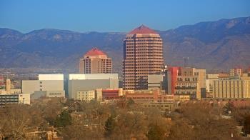 Weather camera view of KOB-TV.