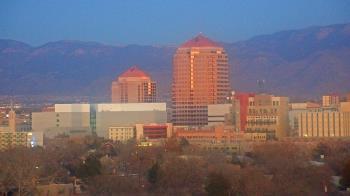 Weather camera view of KOB-TV.