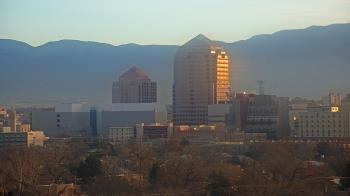 Weather camera view of KOB-TV.