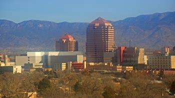 Weather camera view of KOB-TV.