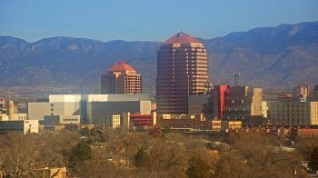 Weather camera view of KOB-TV.