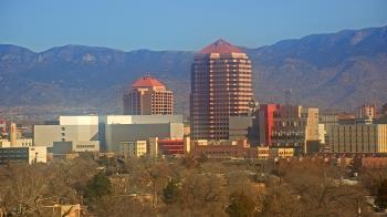 Weather camera view of KOB-TV.