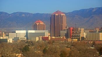 Weather camera view of KOB-TV.
