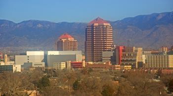 Weather camera view of KOB-TV.