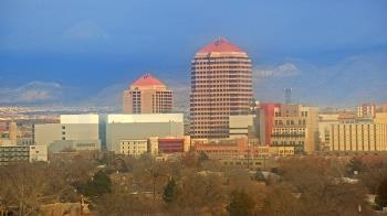 Weather camera view of KOB-TV.