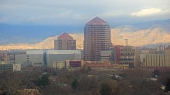 Weather camera view of KOB-TV.