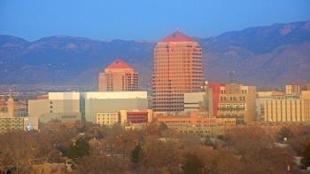 Weather camera view of KOB-TV.