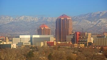 Weather camera view of KOB-TV.