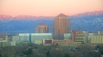 Weather camera view of KOB-TV.