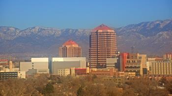 Weather camera view of KOB-TV.