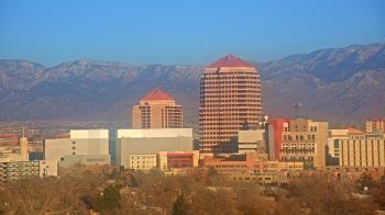 Weather camera view of KOB-TV.