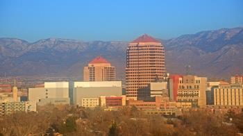 Weather camera view of KOB-TV.