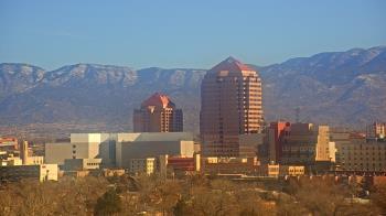 Weather camera view of KOB-TV.