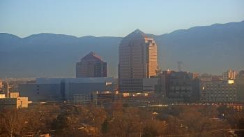 Weather camera view of KOB-TV.