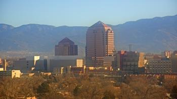 Weather camera view of KOB-TV.