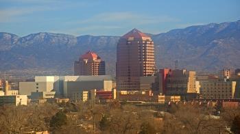 Weather camera view of KOB-TV.