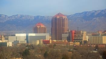 Weather camera view of KOB-TV.