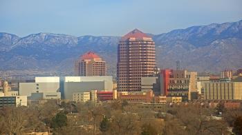 Weather camera view of KOB-TV.