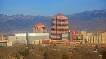 Weather camera view of KOB-TV.