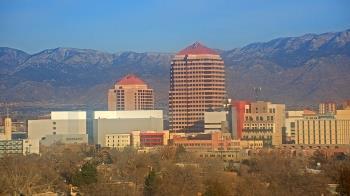 Weather camera view of KOB-TV.